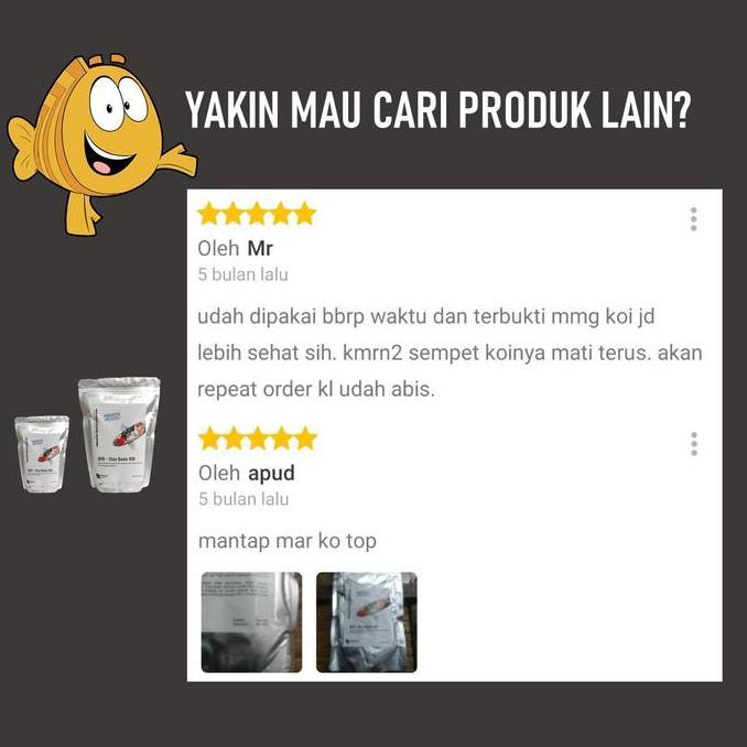 Skyfish- Clay Koi - Penjernih Kolam Koi / Clay Basic Koi (Murni Clay) 250 Gr