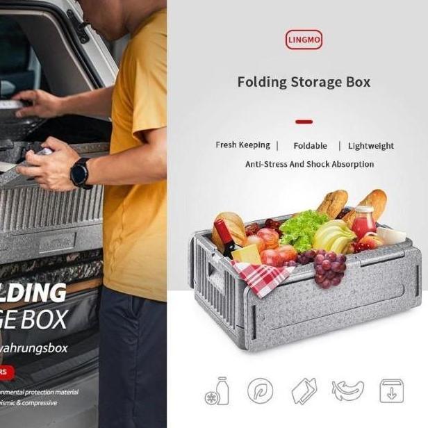 Epp Folding Storage Box Naturehike Nh20Sj033 Outdoor Portable Camping