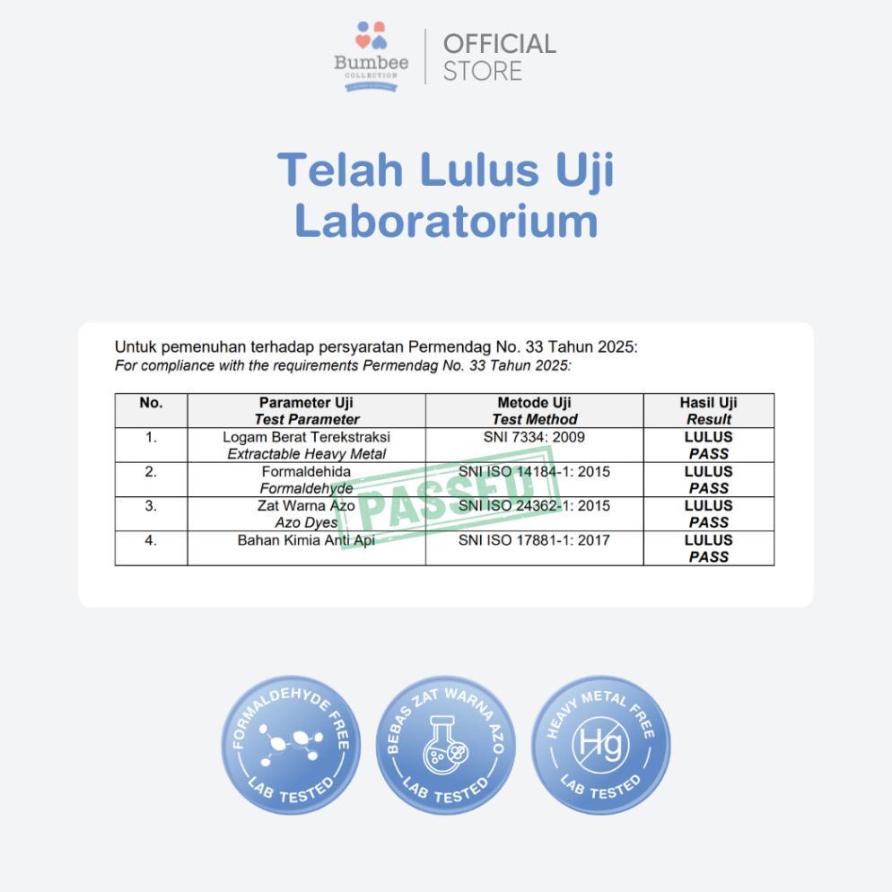 BESTPROMO Bumbee Collection - Elephant Stroller Pad Alas Stroller Bayi 3 in 1