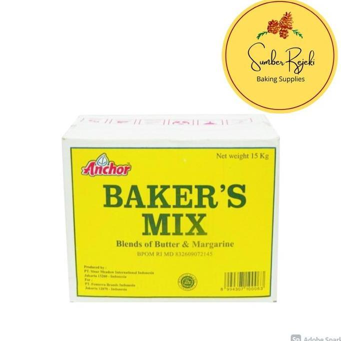 Anchor Baker's Mix Butter Blend Margarine 1 KG
