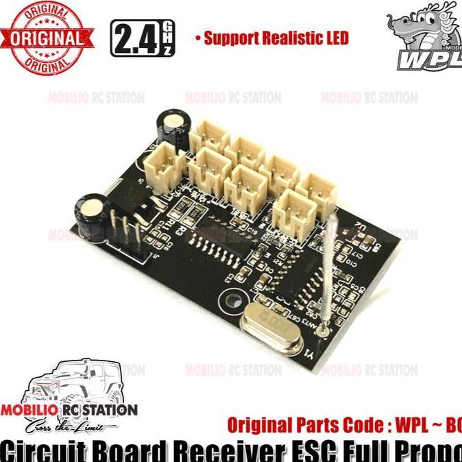 Original Part - Circuit Board Receiver ESC Full Propo RC WPL