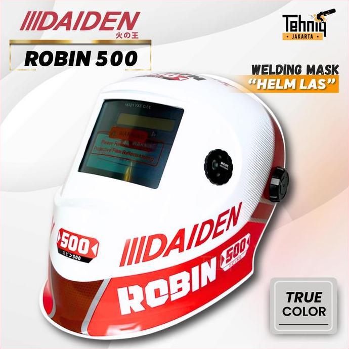 TERMURAH - Daiden Kedok Las Robin 500 / Helm Las Daiden Robin 500 / Helmet Las Daiden Robin 500 2 Mo