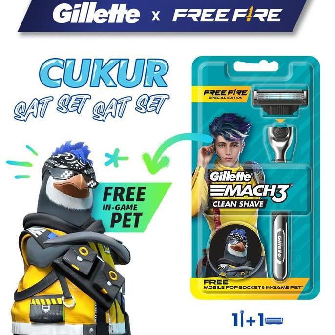 Gillette Pisau Cukur Mach 3 Fresh