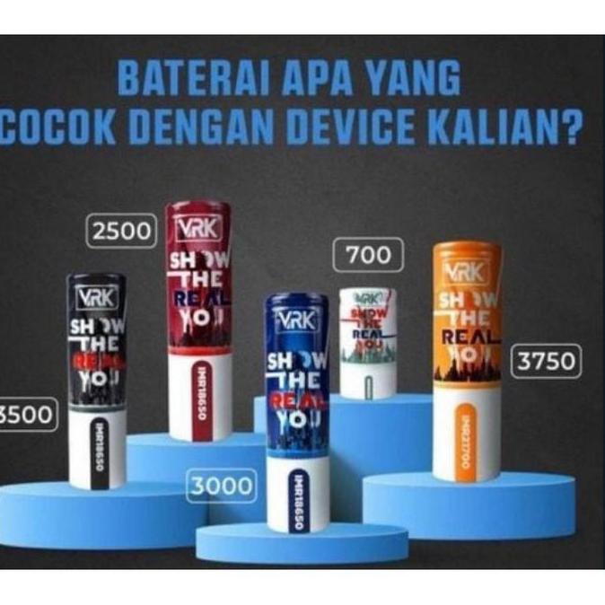 Baterai 18650 VRK Original