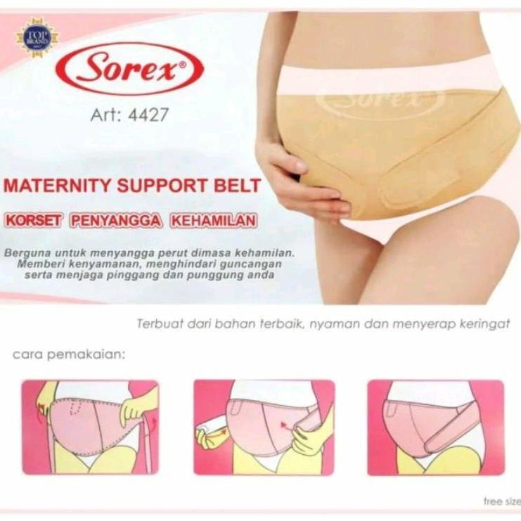 Termurah  Sorex Lidily Korset Penyangga Perut Ibu Hamil | Korset Penyangga Kehamilan Maternity Supor