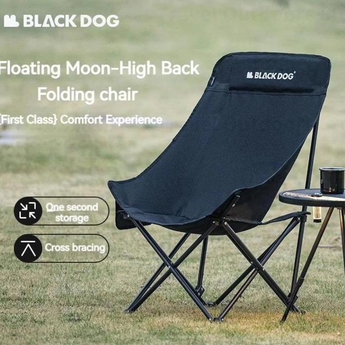 NEW BLACKDOG FLOATING HIGH MOON CHAIR KURSI LIPAT CAMPING OUTDOOR ORI