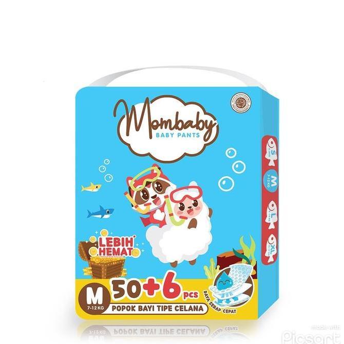 NEW MOMBABY PANTS M 54 M54 ORI