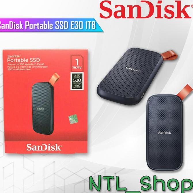 TERMURAH - SanDisk Portable SSD E30 1TB USB 3.2 - SSD Sandisk E30 1TB
