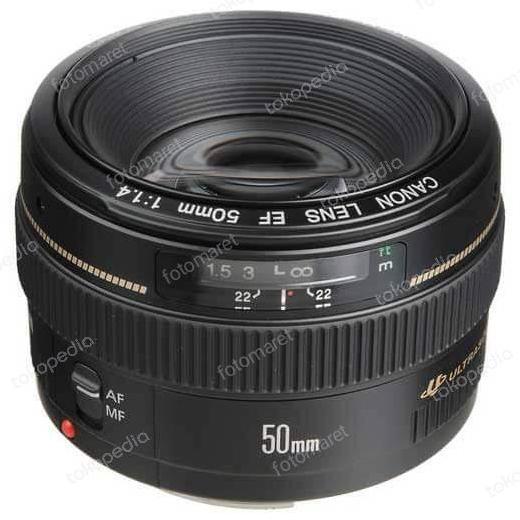 LENSA CANON EF 50MM F1.4 USM ULTRASONIC / Canon EF 50MM F1.4 USM / CANON 50 F1.4