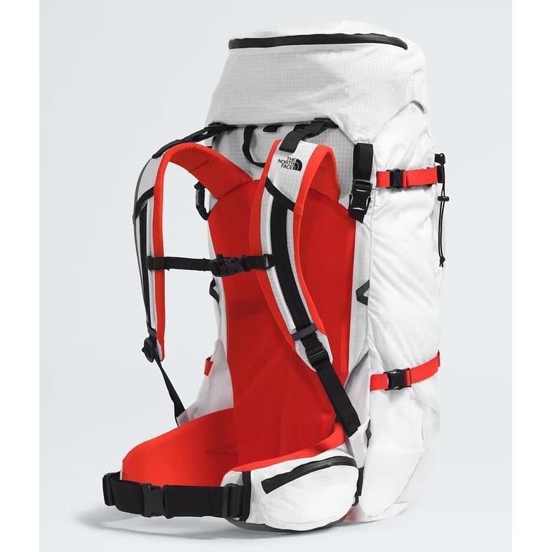 NEW Original The North Face Summit Series Cobra 65 Backpack - TNF White Raw Undyed