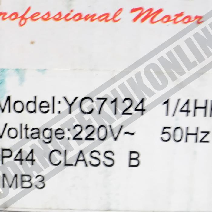 MOTOR PENGGERAK DINAMO 1/4 HP WIPRO