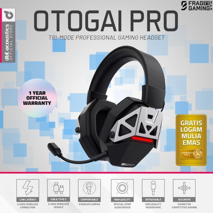 DBE Otogai Pro 7.1 dbE Otogai Pro Tri-Mode Proffessional Gaming Headset Wireless