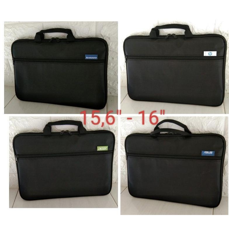 Termurah / Hot Sale Tas Laptop 15,6" - 16" Asus. Lenovo. Hp. Acer. Dell. Rog. Polos. Bahan Water Pro