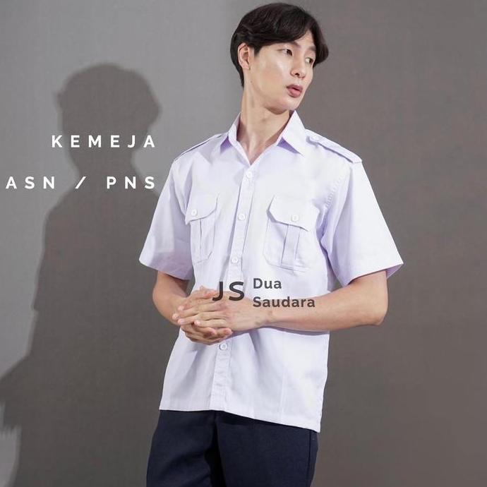 Termurah / Hot Sale Kemeja Asn Pria / Baju Asn / Baju Pemda / Kemeja Putih Pria / Kemeja Pemda Pria