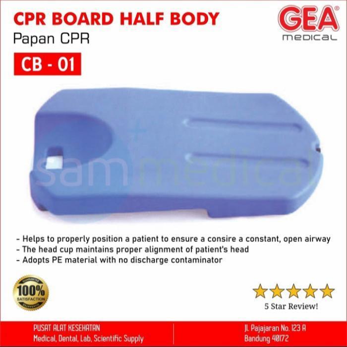CPR Board Half Body GEA CB-01 / CPR Board Half Body