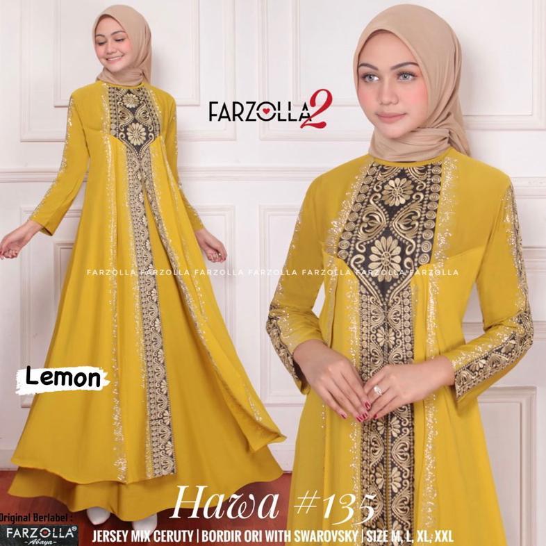 TERBARU Gamis Turkey 1062 Turkey 3410 Hawa #135 Dress Busana Muslimah By Original Mega Store Farzoll