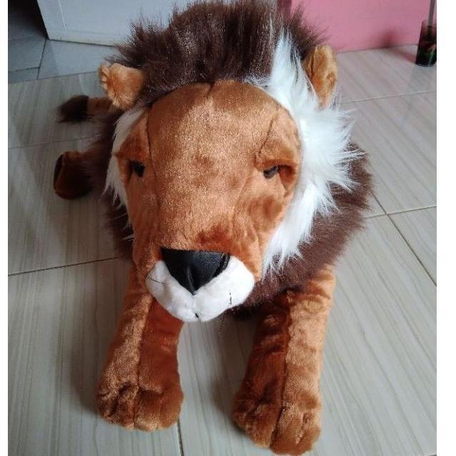 Tahan Lama !! Boneka Kucing Singa Macan Harimau Jumbo Besar 1 Meter