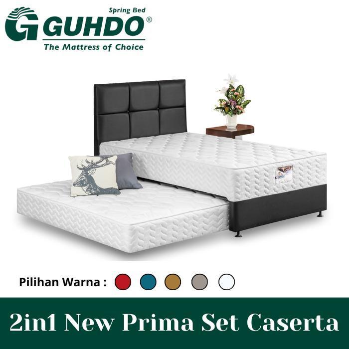 Kasur Springbed Guhdo Full Set  2in1 New Prima Sandaran Caserta