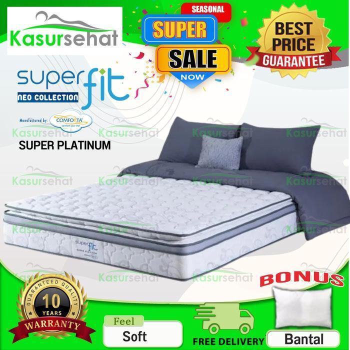 Comforta SuperFit Kasur Springbed Super Platinum - Kasur Saja 180x200
