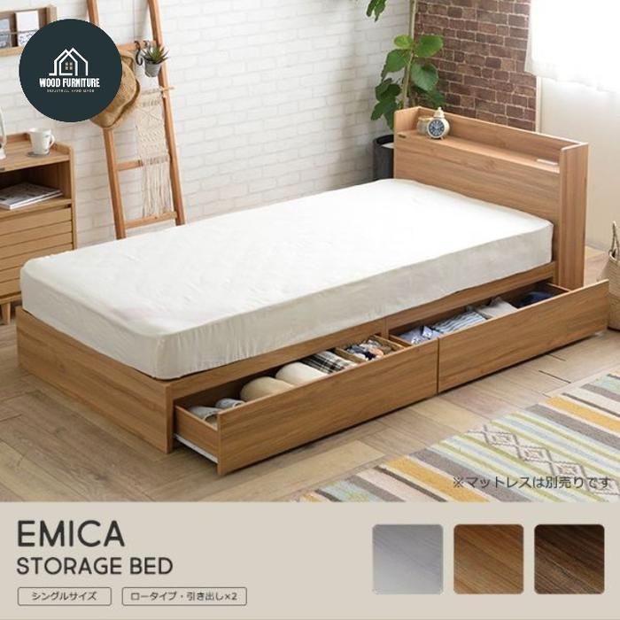 dipan anak 120x200 dipan anak kayu solid minimalis model laci