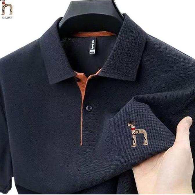 Olet Polo Shirt Pria Premium Nyaman Dan Serbaguna Baju Kaos Pria Polos Lengan Pendek Kaos Polo Desai