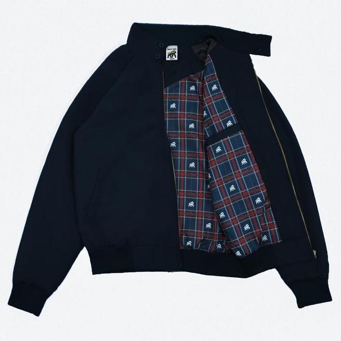 House Of Smith Harrington Jacket Hangor Navy #4 - Jaket Harrington Pria