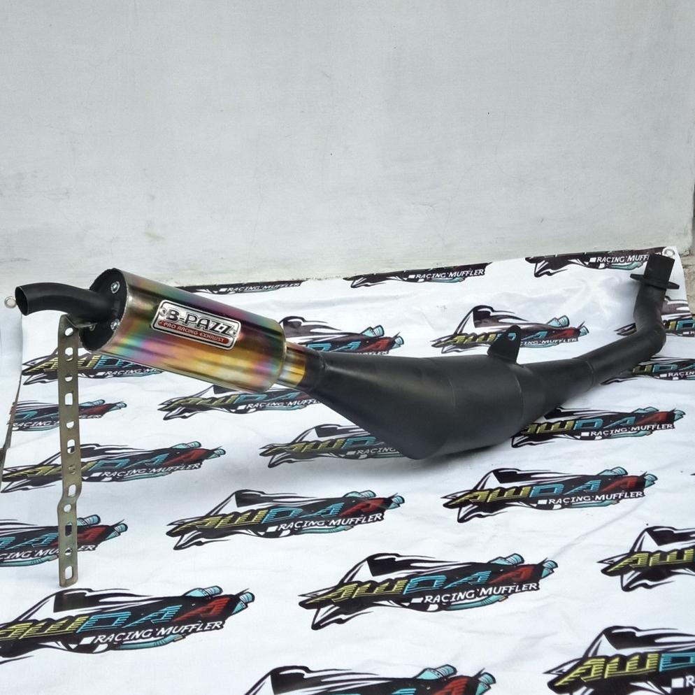 Grade Ori Knalpot Fiz R Standar Ahm Hitam Pelangi Fizr 2Tak Racing