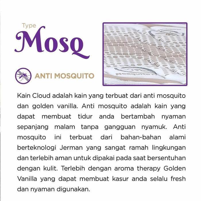 Springbed Ocean Angel MOSQ 180x200 (Kasur Only) #carifurniture