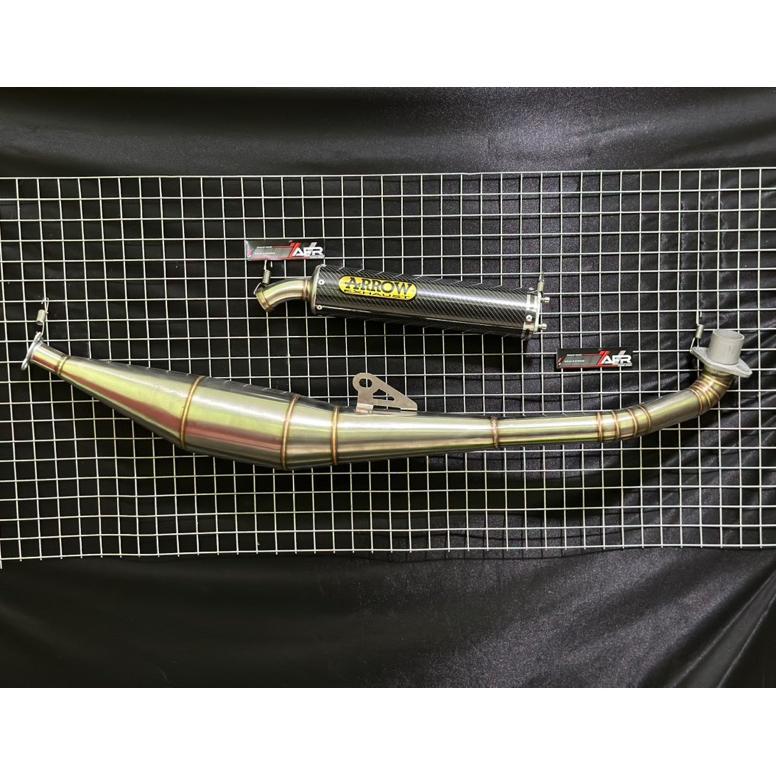 Bergaransi Knalpot Fiz R Fizr F1Z F1Zr Stainless Standar Racing Arrow Karbon