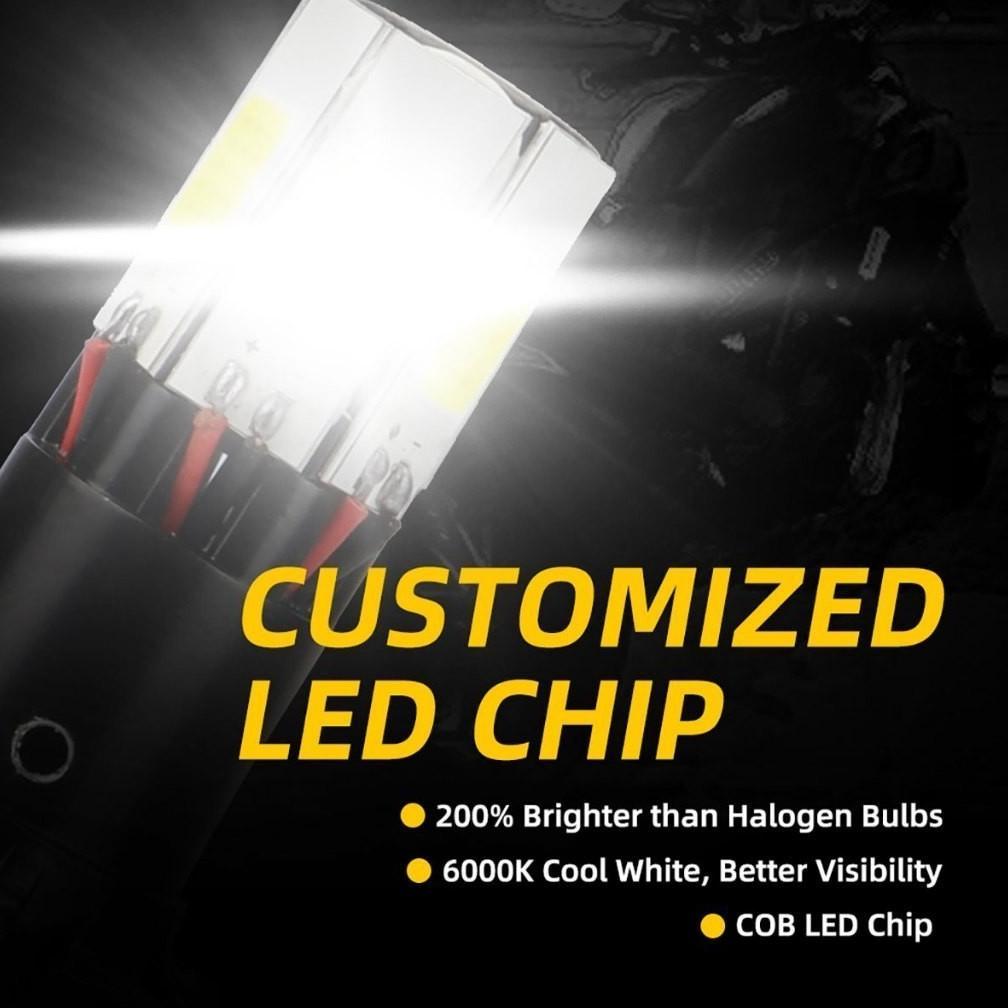 Bergaransi Lampu Led Motor 6 Sisi M02E Bergaransi Original 35 Watt/Lampu Led Motor H4 H6 6 Sisi M02E