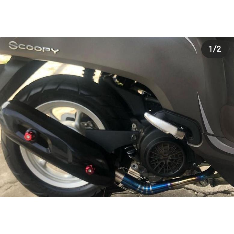 Murah Knalpot Tsukigi Sugigi  Beat - Scoopy - Beat Fi - Beat Pop - Beat Street - Spacy - Vario 110 L