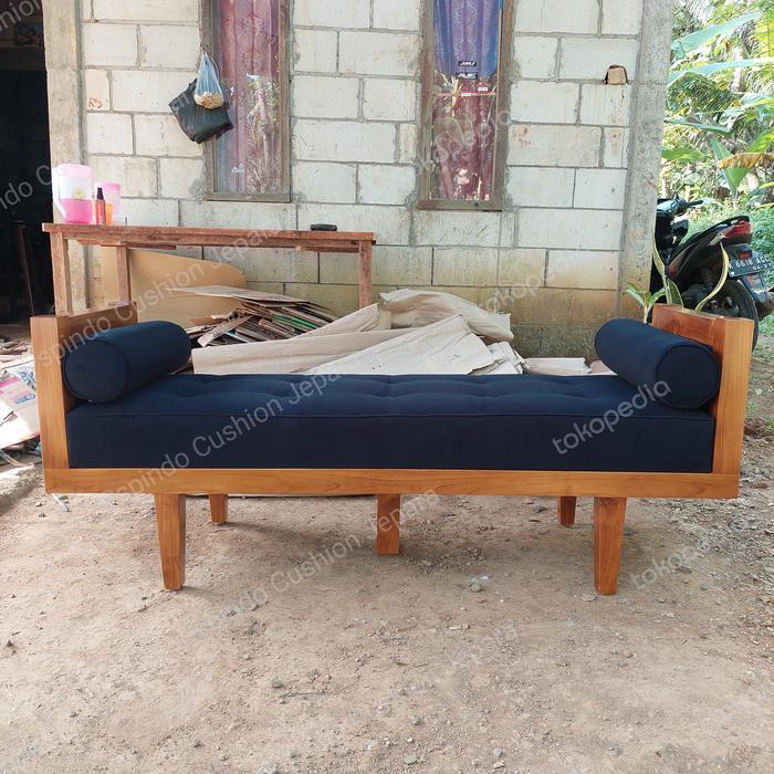 Bench Jok jati Berkualitas nyaman, kursi santai, Sofa tv jati