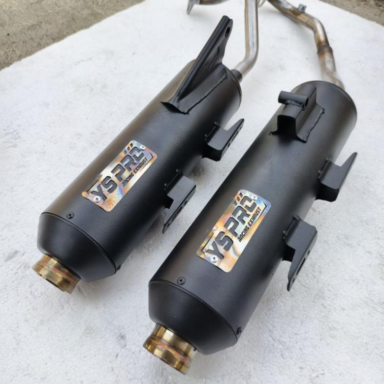 Saless Knalpot Moncong Sijiro Shiroji Original Ys Pro Racing Exhaust Saringan Full Dan Sarteng Fulls
