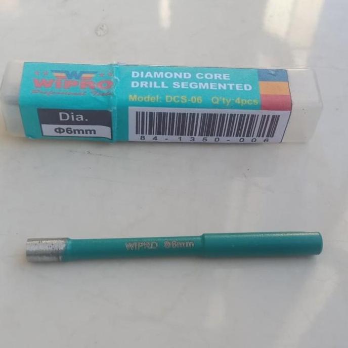 Diamond Core Drill Segmented DSC 06 Wipro 6mm Bor Granit 6mm