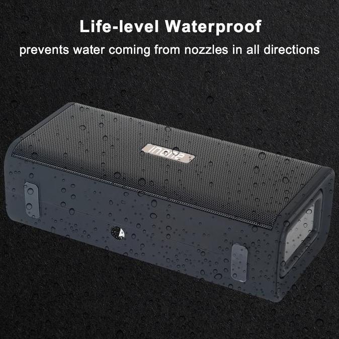 INONE Portable Bluetooth Speaker Waterproof for Outdoor/Indoor Support