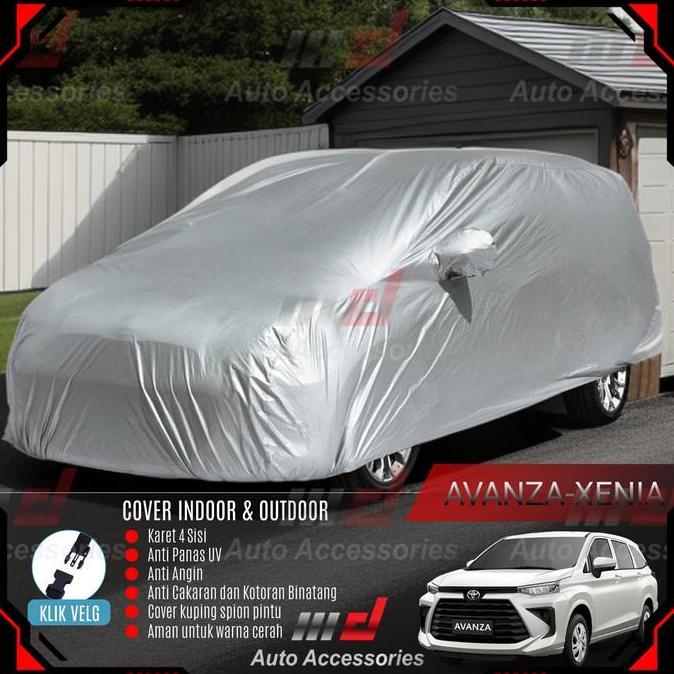 Body Cover / Sarung Mobil Avanza Xenia/All New, Veloz Khusus Cat Putih
