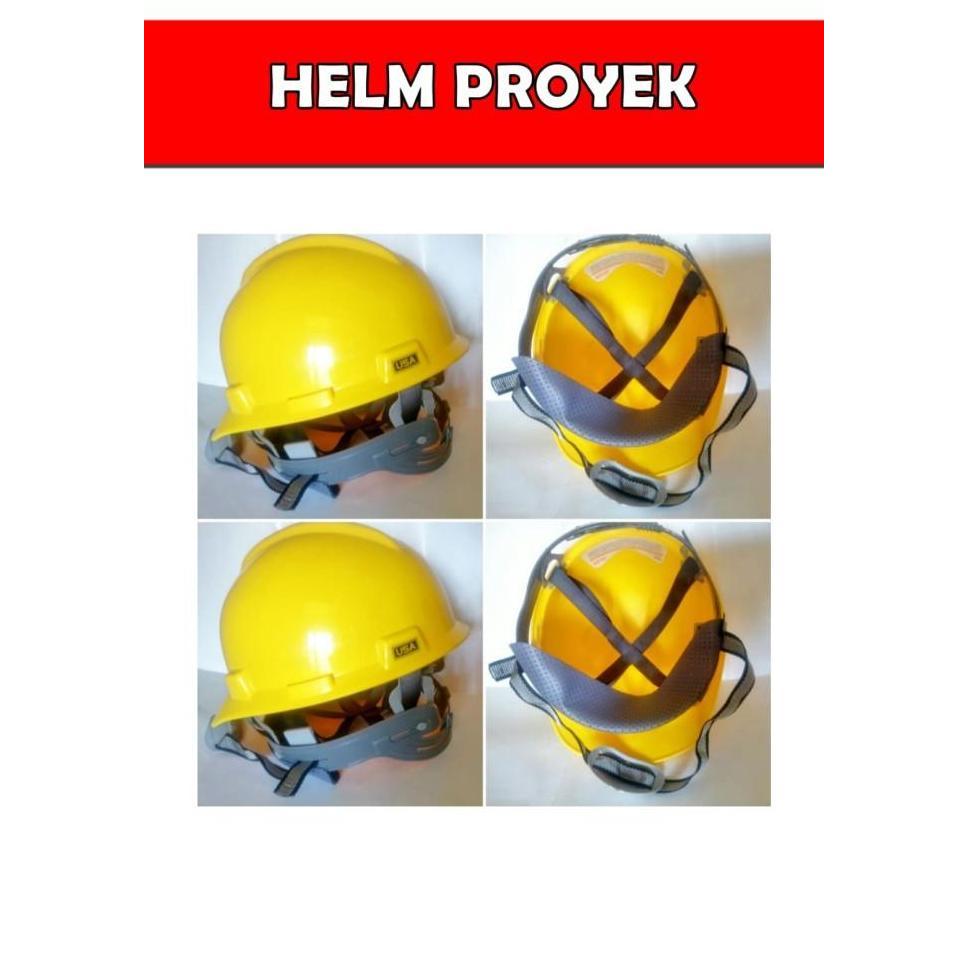 Helm safety proyek / Safety helmet kuning
