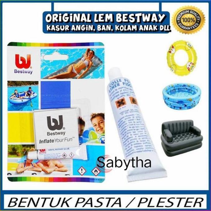 Repair Kit Lem Kolam Renang / Lem Tambal Ban BESTWAY #62002