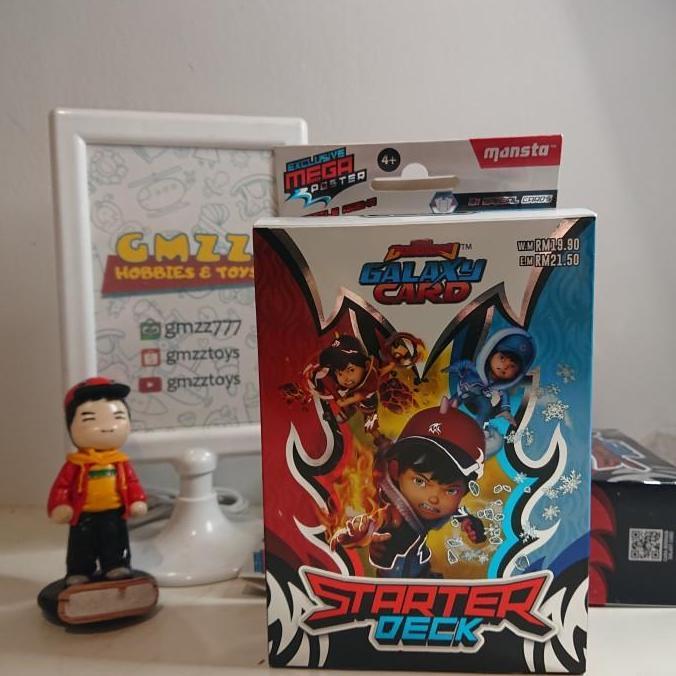 YukSayangAnak- Kartu Boboiboy Galaxy Card Original Boboiboy Starter Deck Mainan Kartu