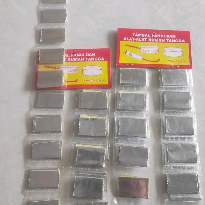 (60 pcs) Tambal panci Patri panci alumunium manci murah/ Aluminium  Besi