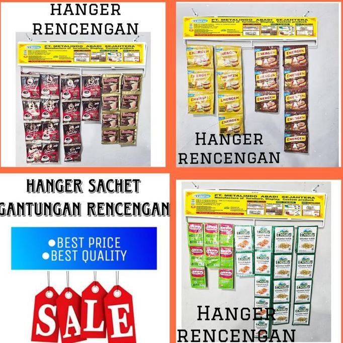 gantungan rencengan hanger rencengan hanger jajanan sachet