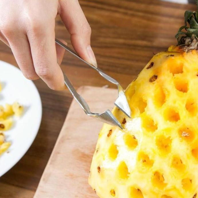 Alat Pengupas Biji Nanas Peeler Buah Nanas Praktis Mata Nanas