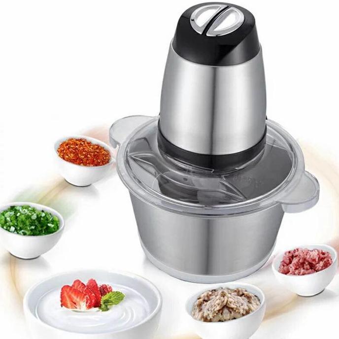 BLENDER DAGING STAINLESS STEEL CHOPPER PENGGILING DAGING STAINLESS