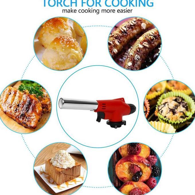 JLD Flame Gun/Torch Gas Mini Alat Pemantik Api Las Bakar Tabung