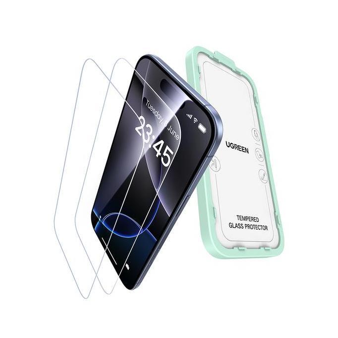Ugreen Tempered Glass Anti Reflective Clear Anti Spy Privacy for iPhone 17 Pro 17 ProMax