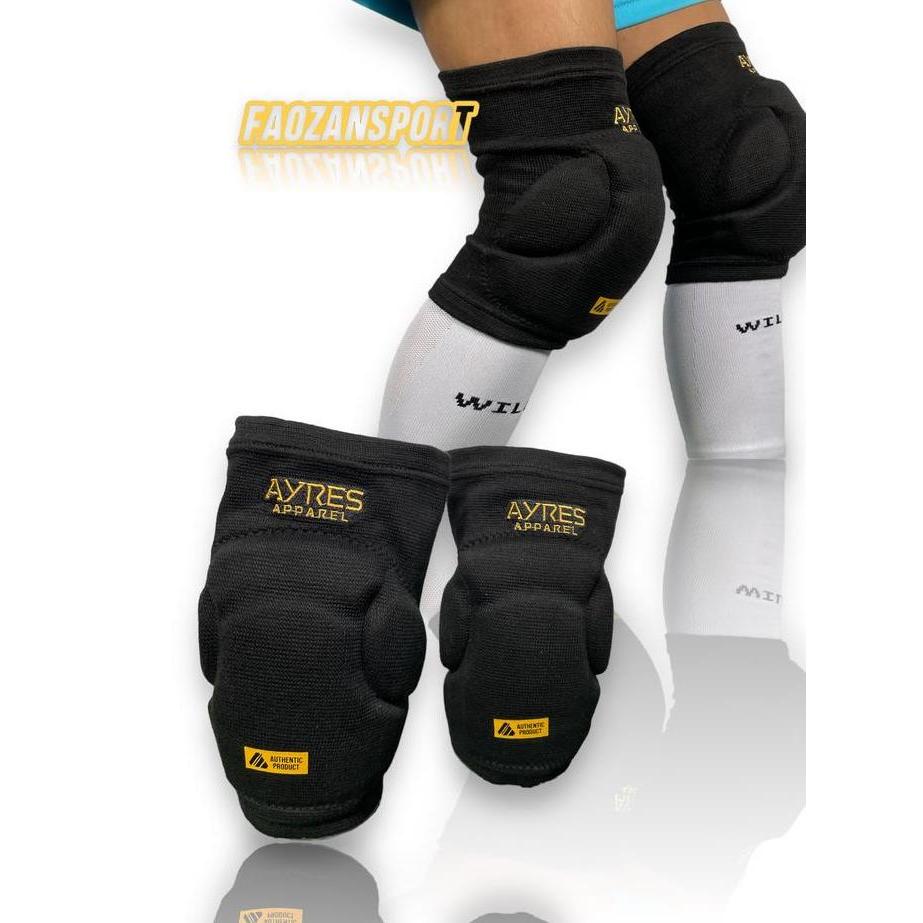Deker Lutut Kaki Futsal Murah Kneepad Ayres Original Futsal Olahraga