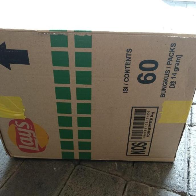 Lays keripik rasa rumput laut, lays renceng, lays hijau rumput laut