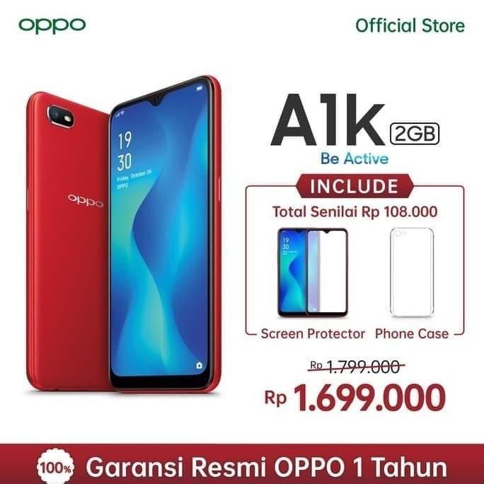 OPPO A1K GARANSI RESMI