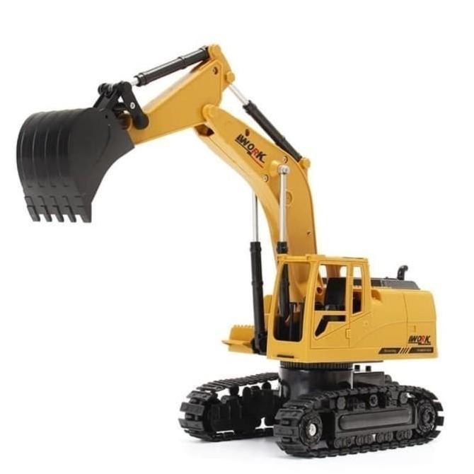 Rc Excavator Metal 8Ch 1.24 2.4Ghz AO HAI 3853 RC Beko metal besi asli