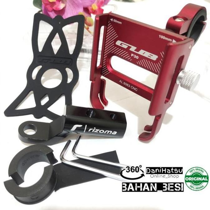 Phone Holder HP Motor Besi Nmax Vario Beat ADV PCX GUB P30 Waterproof